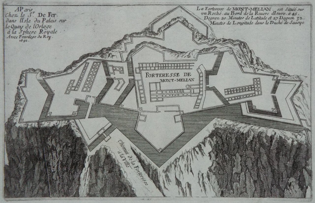 Map of Montmelian - Montmelian